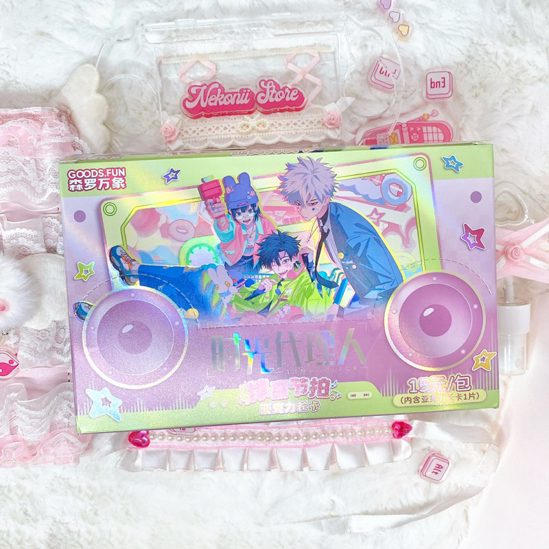 [NEKONII] 1 gói LINK CLICK Card nhựa Acrylic London arc