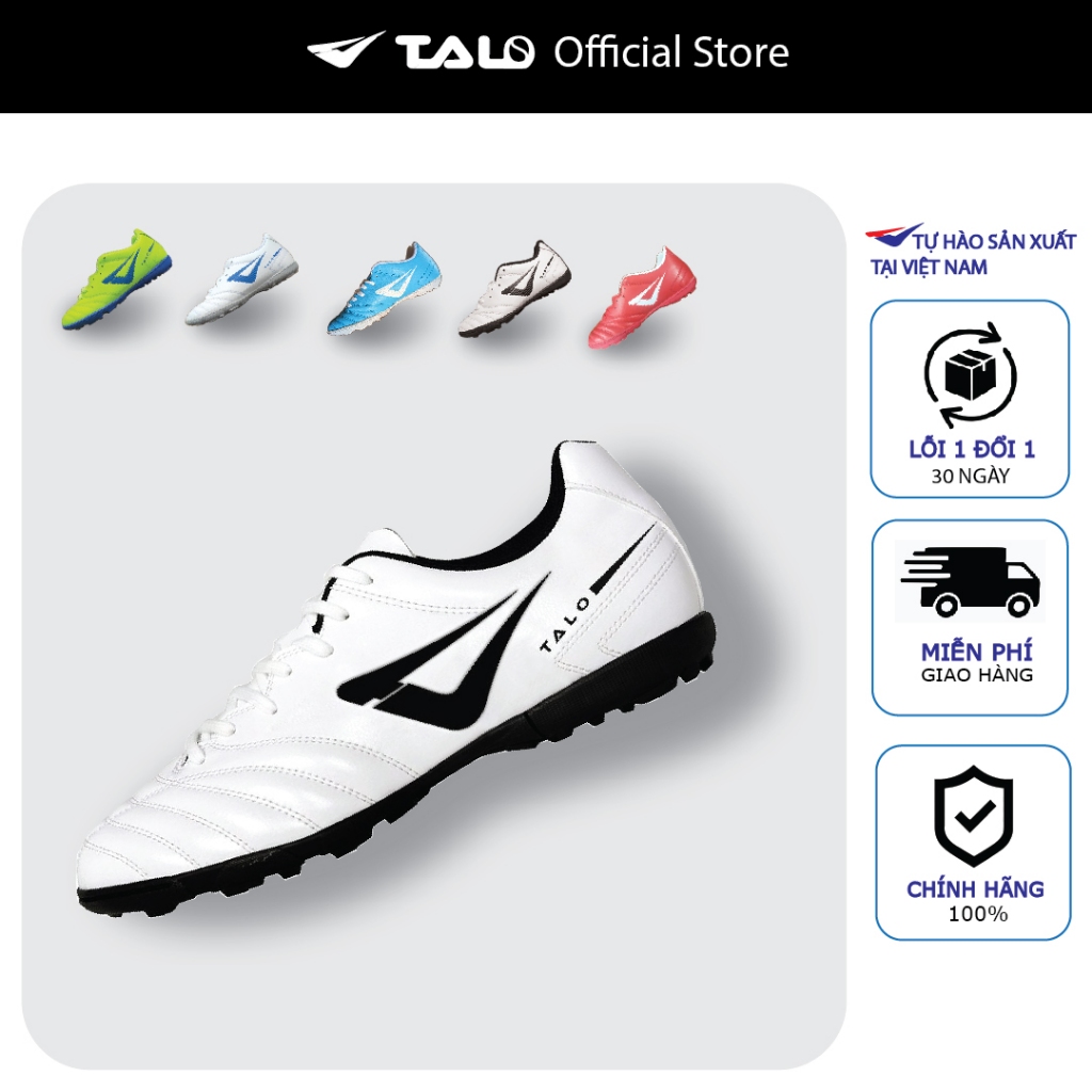 Giày Đá Bóng Talo Neo PRO Combo[Tất dệt kim+ Túi Rút + Băng quấn cao su non+ Khâu Full Đế]