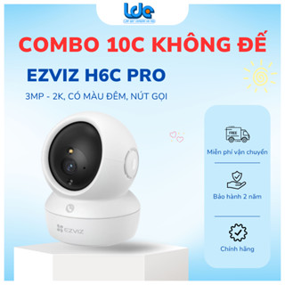 COMBO 3C,5C,10C Camera WIFI EZVIZ H6C C6N PRO 3MP 2K, Có màu đêm, Loa mic đàm thoại 2 chiều
