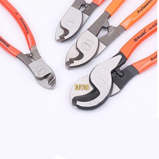 Kìm cắt cáp điện 60mm2 đầu lớn 2 lưỡi asaki ak-8183 10inch