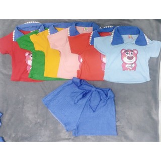 Combo 4 Set Áo Kèm Quần Váy Bé  (8-18kg) (combo gồm 4 bộ 4 màu 4 họa tiết khác nhau)