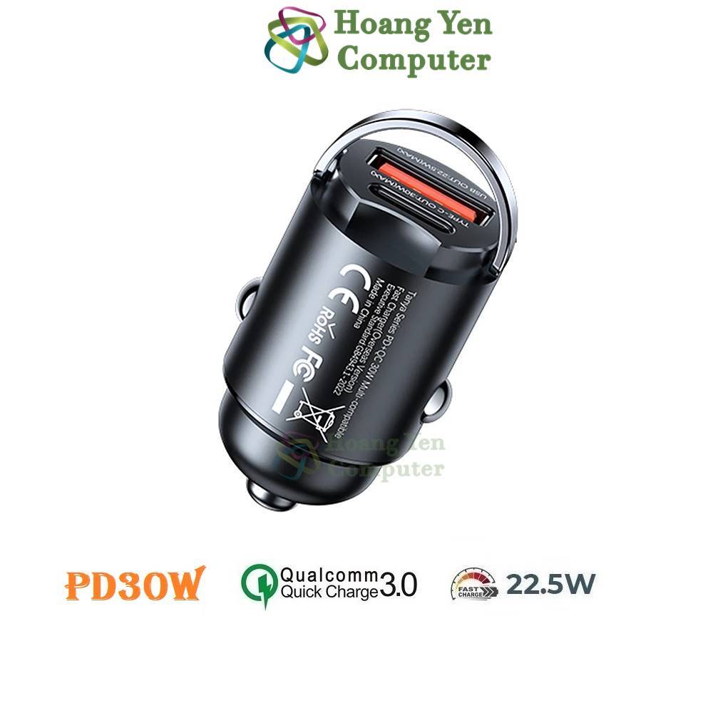 Cốc Sạc Nhanh Xe Hơi Remax RCC359