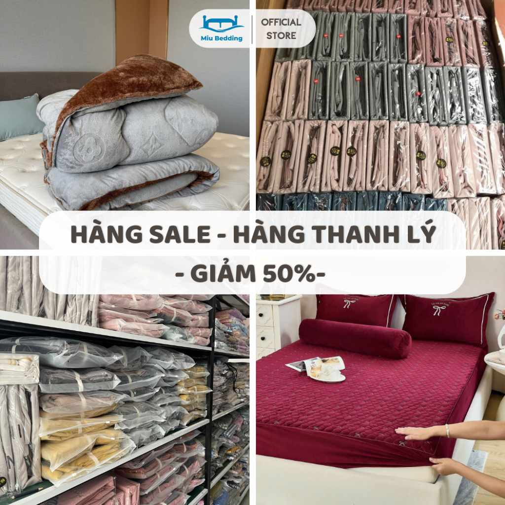 [THANH LÝ] Tất cả hàng sale,thanh lý, hàng lẻ size của shop ở đây ạ, Chăn Ga Gối đủ các chất liệu gi