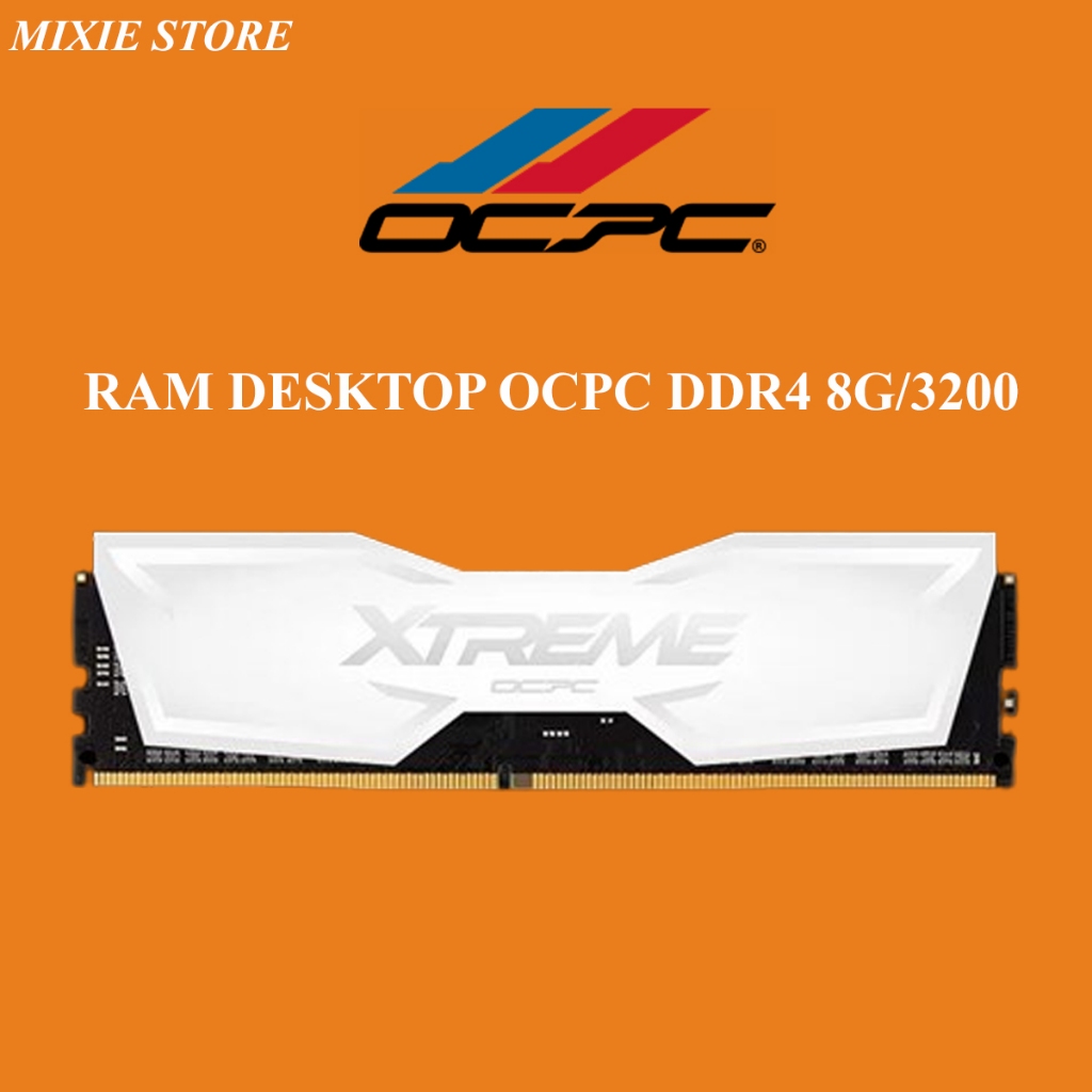 Ram Máy tính để bàn - PC OCPC l 16GB - 8GB DDR4 I BUS 3200 I Có tản nhiệt | BH 3 năm
