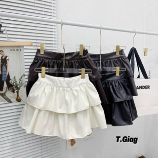 Chân váy nhung xòe kèm đai hàng Quảng Châu ( có quần bảo hộ)