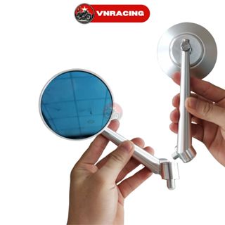 Gương chiếu hậu xe máy Rizoma Tròn thời trang gắn chân kính cho AB, SH, SH Mode, Wave,...