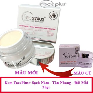 Kem Nám - Tàn Nhang - Đồi Mồi FacePlus+ (10g) + tặng mặt nạ