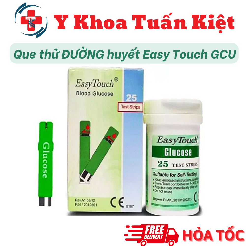 ✅ Que thử ĐƯỜNG huyết Easy Touch GCU
