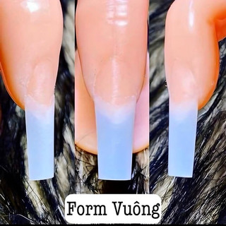 Móng nối ống tre form vuông, móng tip  (500móng)