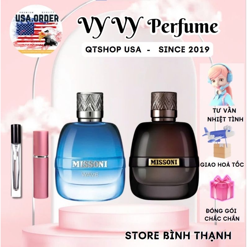 Tiệm Auth Missoni wave nước hoa chiết