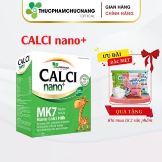 Canxi Nano DANIPHARM (20 ống), bổ sung canxi cho bé, tăng chiều cao, giúp bé ăn ngon ngủ tốt