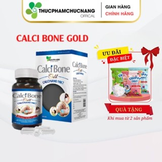 Calci Bone DANIPHARM (hộp 50v) Canxi cho bà bâu & người thiếu hụt Canxi