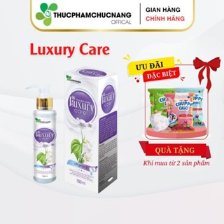 Dung dịch vệ sinh phụ nữ và nam giới LUXURY CARE Danipharm làm sạch nhẹ nhàng, duy trì độ ẩm, cân băng độ PH 150ml
