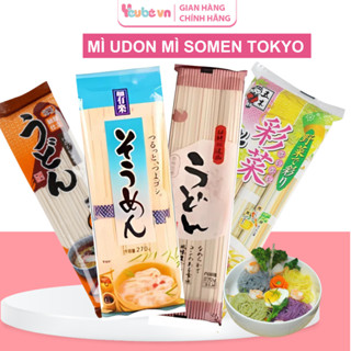 Mì Udon Mì Somen Nhật Bản Tokyo 270g Nấu Đồ Ăn Dặm Bữa Phụ Dinh Dưỡng Cho Bé YEUBEVN