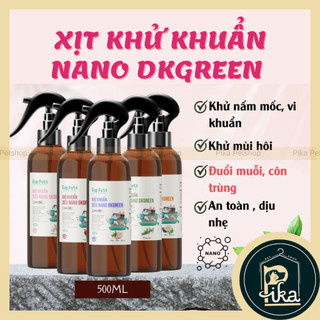 Xịt Khử khuẩn siêu nano DKGREEN Eco Pet dành cho chó mèo - Pika Petshop 