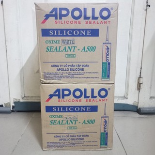 Keo silicone Apollo A300 A500 (thùng 25 chai)- Chính Hãng