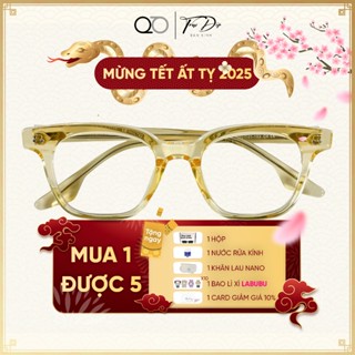 Kính thời trang Unisex gọng nhựa Siêu Dẻo Bền Bỉ Thời Trang Nam Nữ - Hợp Với Nhiều Khuôn Mặt -TĐBK 15