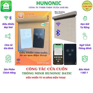 Công Tắc Cửa Cuốn Thông Minh Hunonic Datic, Điều Khiển Từ Xa Bằng Điện Thoại
