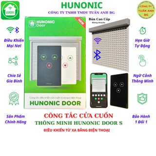 Công Tắc Cửa Cuốn Hunonic Door S bản cao cấp không kèm Remote, Điều Khiển Từ Xa Bằng Điện Thoại
