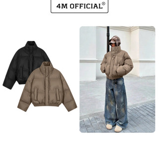  Áo khoác phao dáng ngắn form boxy 4M OFFICIAL Áo phao boxy ver 2.0 bản cao cấp 2025 