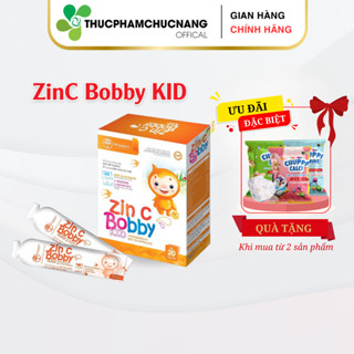 Kẽm ZIN C BOBBY KID TW Hanopharco, bổ sung Kẽm, Lysine, DHA, giúp cải thiện biếng ăn & tăng sức đề kháng