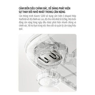 Cân điện tử XM Smart Scale Gen 2/ Cân điện tử sức khỏe Scale S200, theo dõi cân nặng, BMI