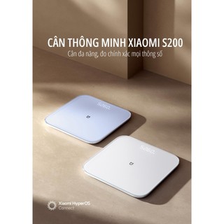 Cân điện tử XM Smart Scale Gen 2/ Cân điện tử sức khỏe Scale S200, theo dõi cân nặng, BMI