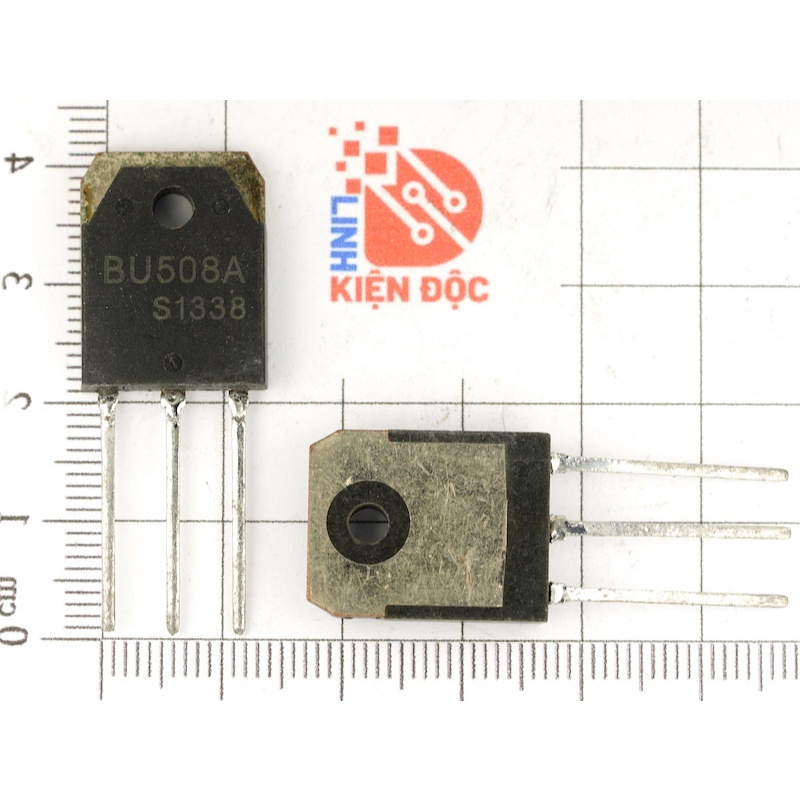 [Combo 2 con] BU508A, BU508 Transistor NPN 8A 700V TO-3P (Tháo Máy)