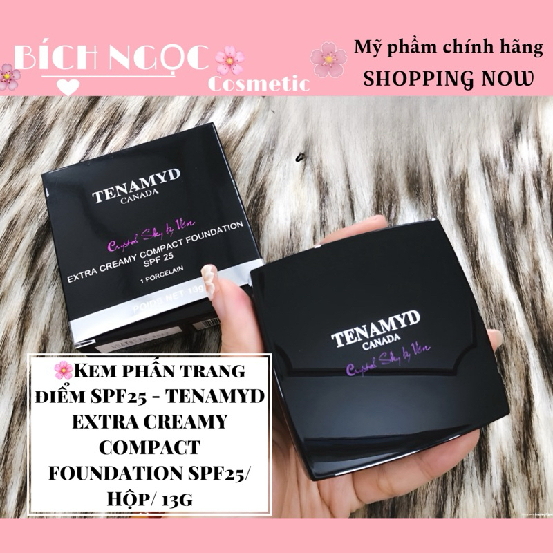 PHẤN ĐA NĂNG TENAMYD CANADA EXTRA CREAMY COMPACT FOUNDATION