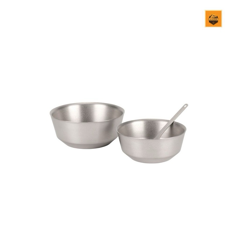 Tô 2 lớp Snow Peak Titanium double bowl