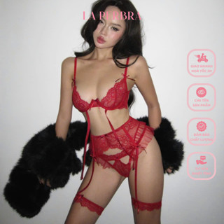 Bộ Đồ Lót Ren Nữ Sexy PHERA - LA PERBRA Áo Lót Nữ Quyến Rũ Bralette Có Gọng Không Lót