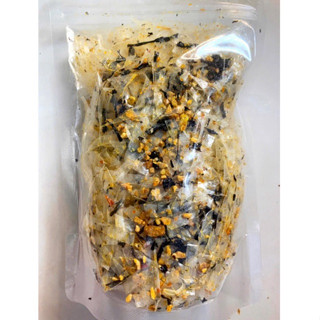 Bánh Tráng Sợi Tỏi Rong biển Gói 500g-Bánh Tráng Tây Ninh Trộn Sẵn Đủ Vị Ăn vặt snack