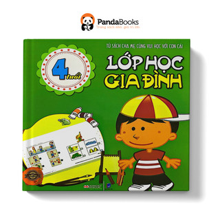 Sách pandabooks lớp học gia đình 4 tuổi