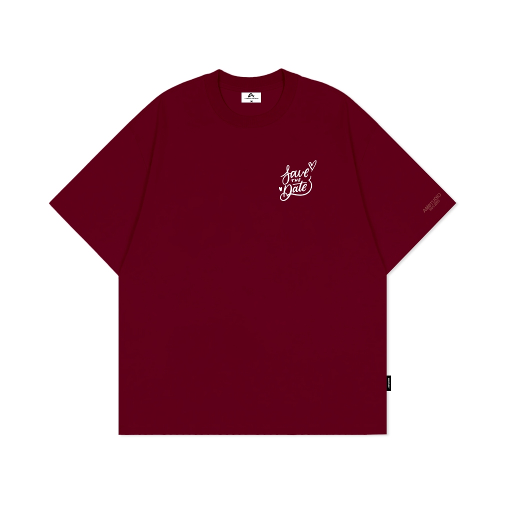 Áo Thun Local Brand Amee Studio/ Save The Date , 100% Cotton 250gsm | BigBuy360 - bigbuy360.vn