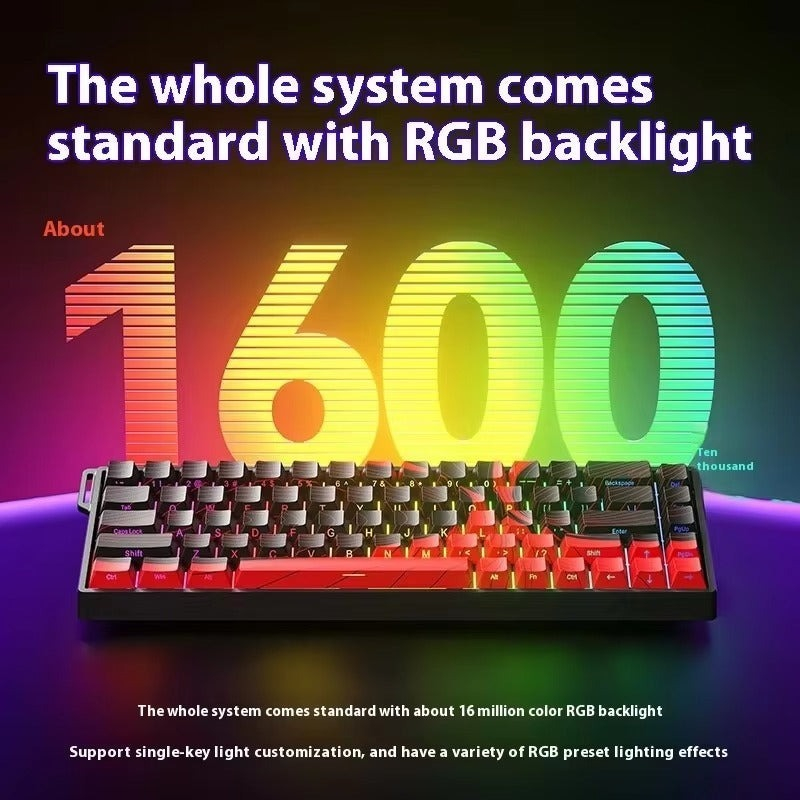 Bàn phím cơ gaming AULA WIN60 - Magetic Switch - Rapid Trigger - Led RGB - Có APP tùy chỉnh - Tặng kèm móc cài | BigBuy360 - bigbuy360.vn