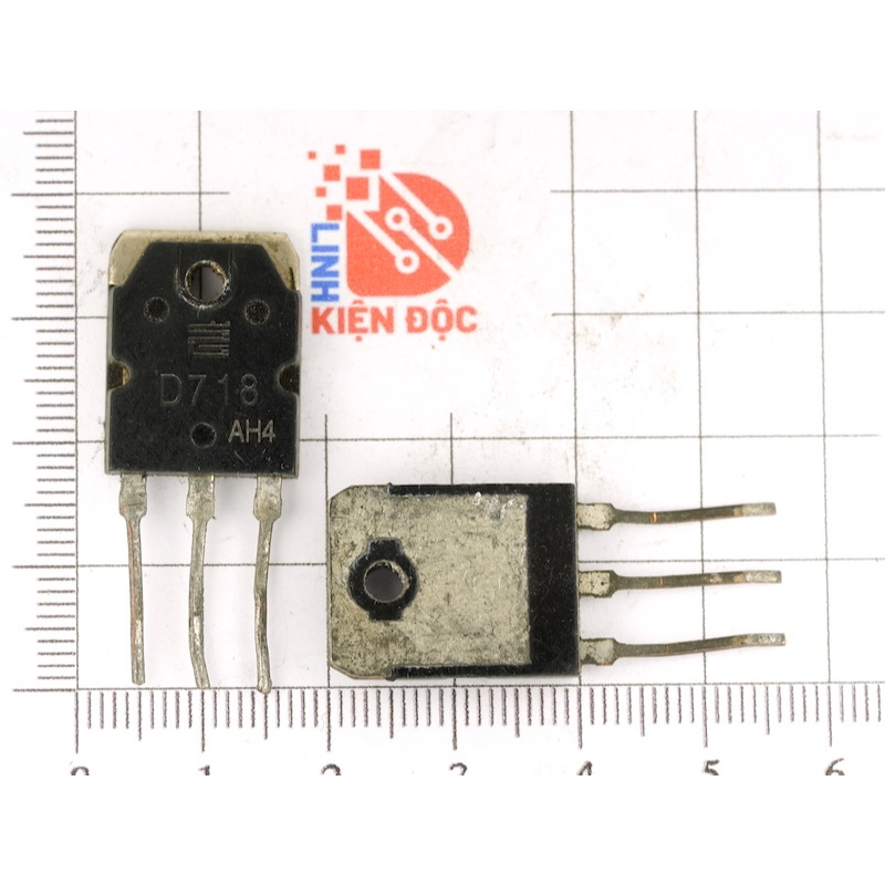[Combo 3 cặp] D718 B688 Cặp Transistor 8A 120V TO-3P (Tháo Máy)