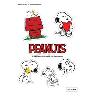 [QUÀ TẶNG KHÔNG BÁN] Hình dán Snoopy dễ thương