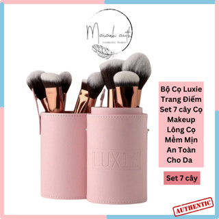 Bộ Cọ Luxie Trang Điểm Set 7 cây Cọ Makeup Lông Cọ Mềm Mịn Cho Da