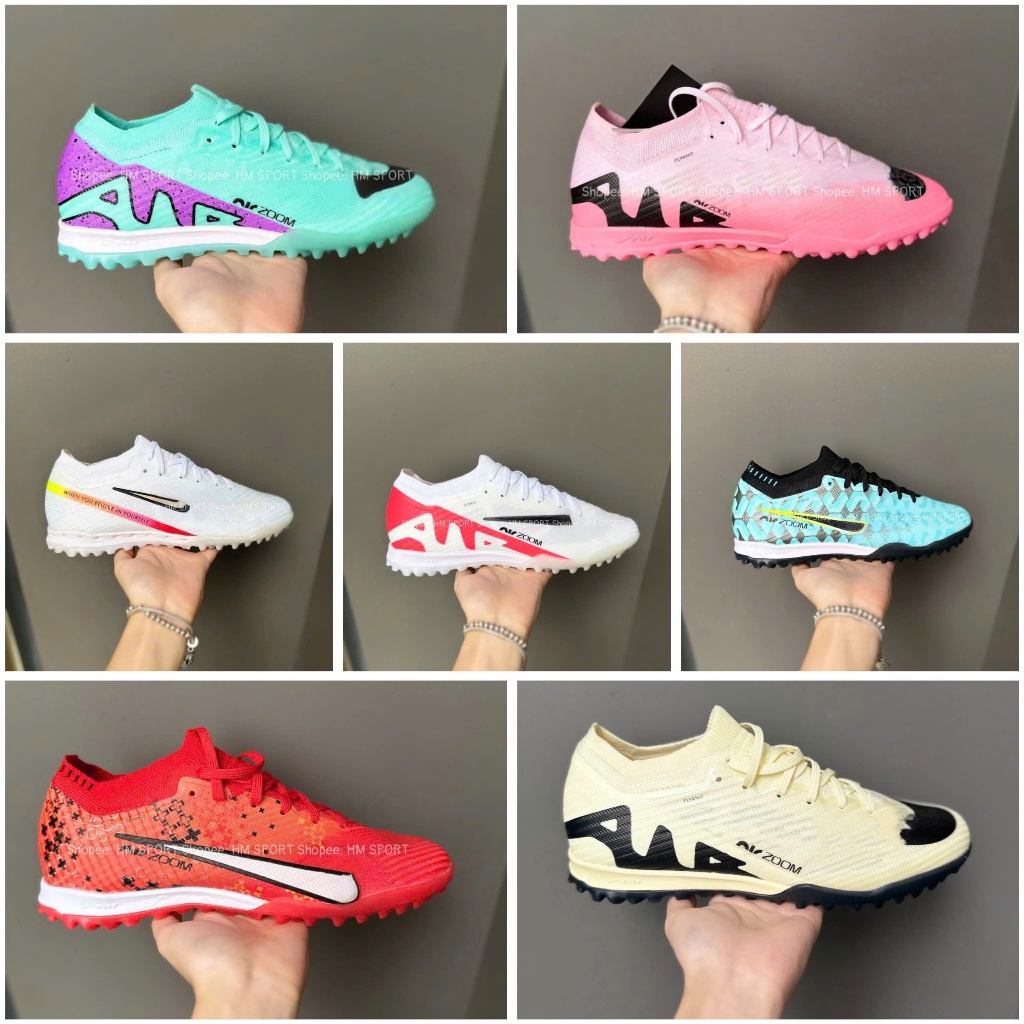 [ Tặng Tất + Túi Rút ] Giày Bóng Đá Va Pô 15 Elite Cổ Lửng Đế Đinh TF.