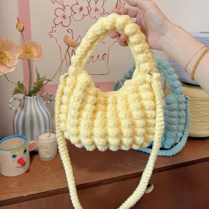 Len Kẹo Bông, Len Sweet Candy 100gr Len Sợi To