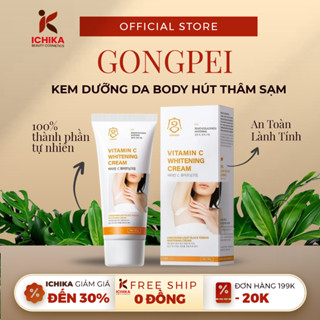  Kem Dưỡng Da Body GONGPEI - Kem Body GONGPEI Trắng Da Chứa Vitamin C Hàn Quốc Dưỡng Trắng Mờ Thâm Nách Đầu Gối 