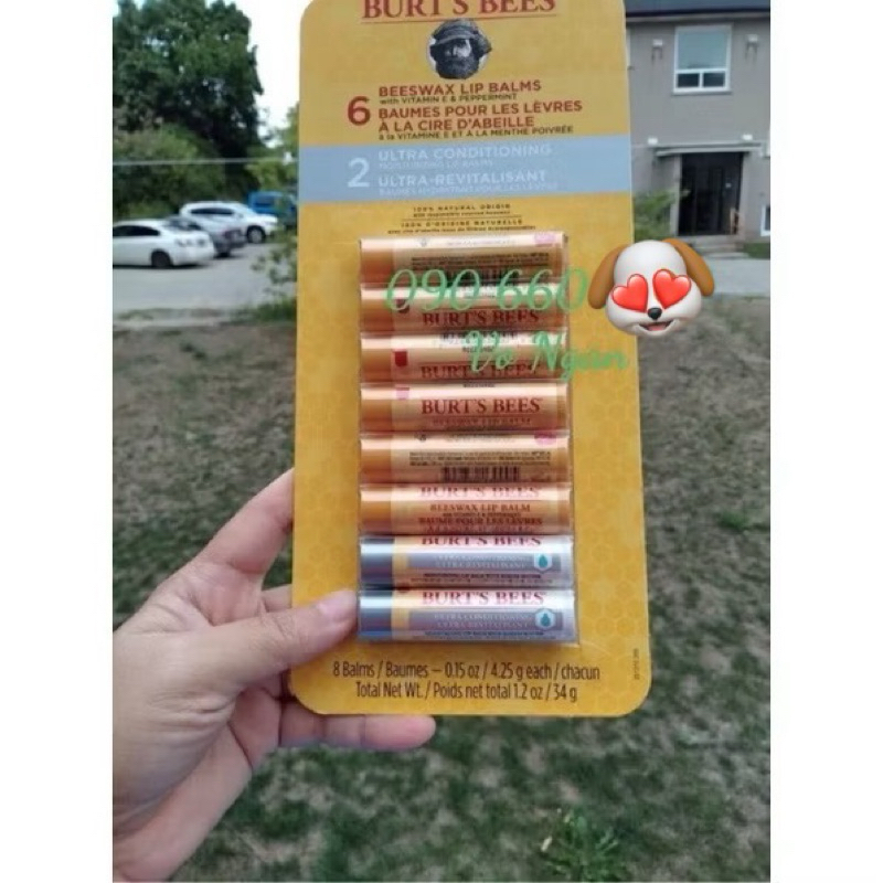 Son dưỡng môi chống khô môi Burt’s Bees