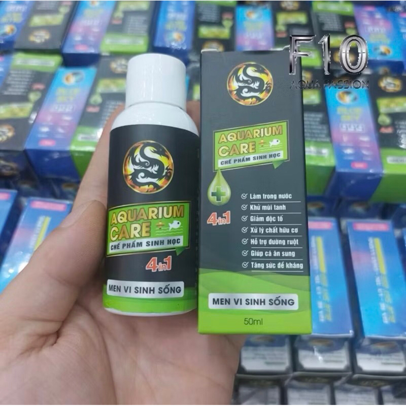 Vi Sinh Bể cá Aquarium Care 4 in 1 - Làm trong nước khử mùi tanh