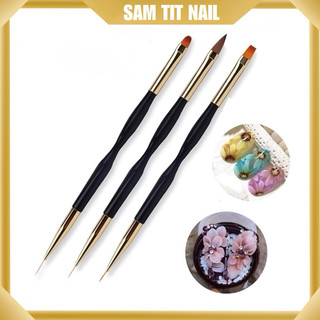  Bộ cọ vẽ nét 3 cây - bộ cọ 3 cây  sét cọ 3 cây  6 công dụng  