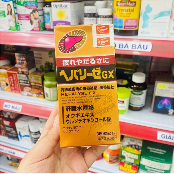 Viên uống bổ gan Hepalyse Alpha - viên uống giải độc gan, tốt cho gan 168 viên Nội Địa Nhật Bản