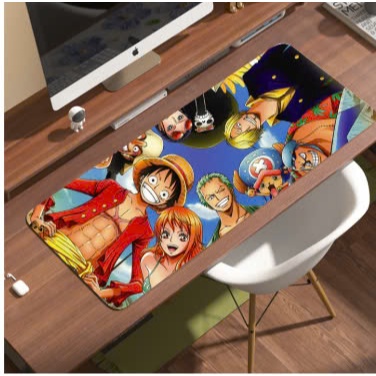 Bàn di chuột khổ to có viền Nobita Doremon Stand By Me – Tấm lót chuột bản to 70x30cm