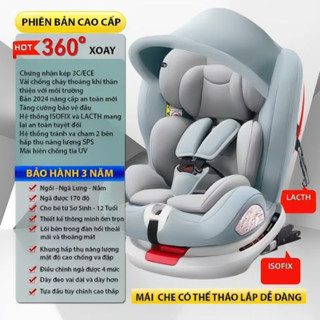 [CHÍNH HÃNG] Ghế Ngồi Oto Cho Bé MUNIE