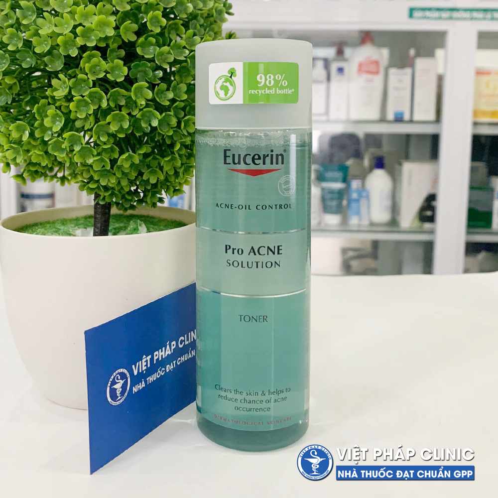 Nước Hoa Hồng Cho Da Dầu - Mụn Eucerin Pro ACNE Solution