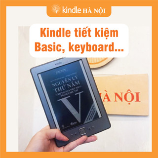 Máy đọc sách giá rẻ Kindle Basic không/có đèn nền