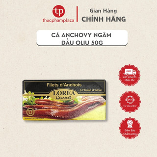 Cá cơm biển (Anchovy) phi lê sốt dầu ôliu